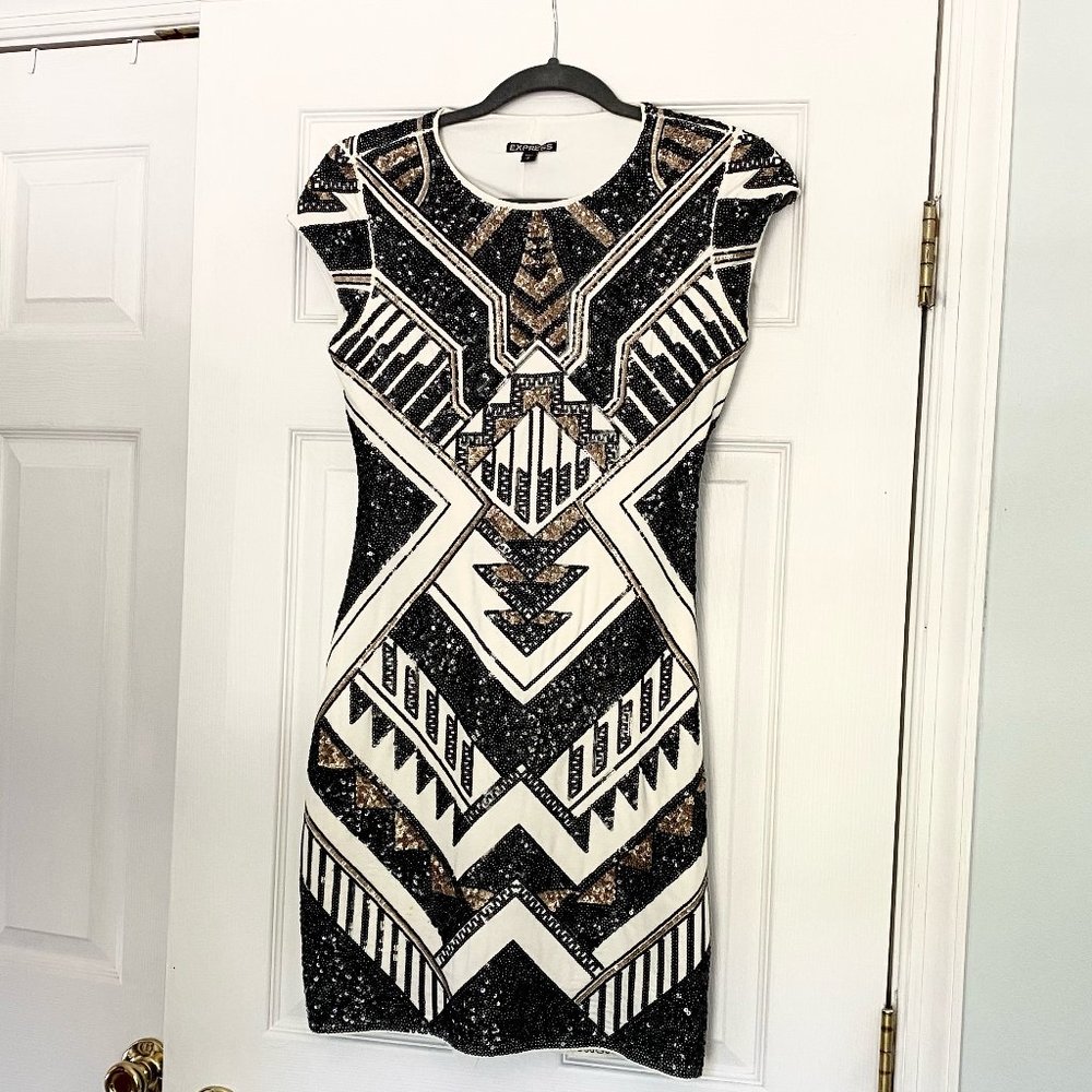 Express Deco Mini Dress